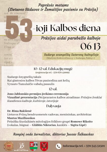 KALBOS DIENA