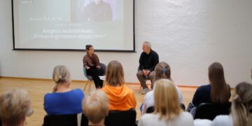 Marijampolėje viešėjo aktorius Giedrius Savickas