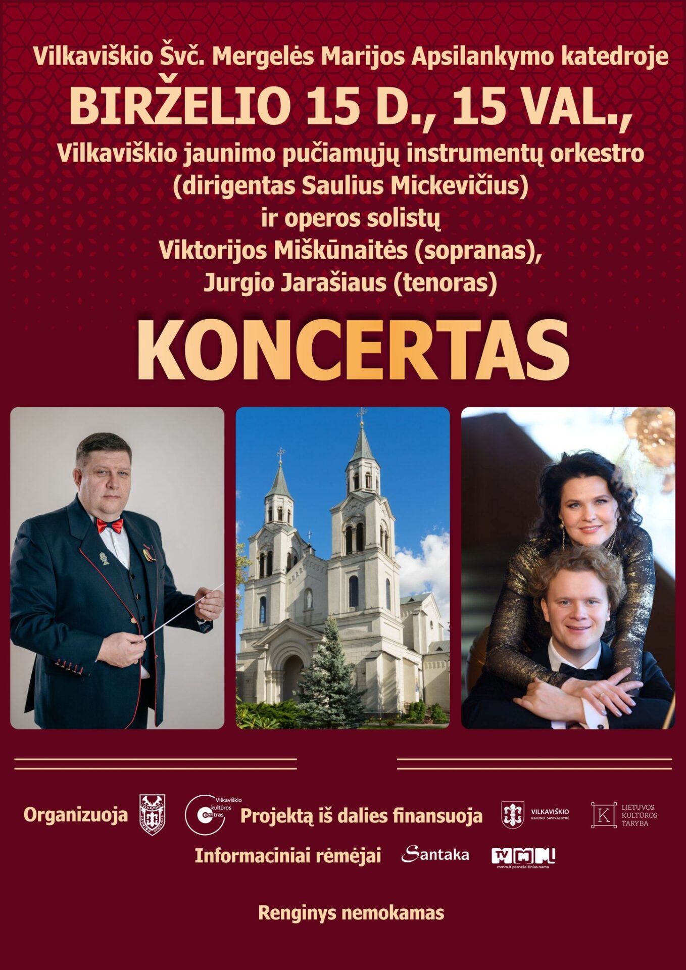 Koncertas Vilkaviškio Švč. Mergelės Marijos Apsilankymo katedroje