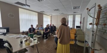 Šakių rajono savivaldybės visuomenės sveikatos biure vyko tarpinstitucinis susitikimas