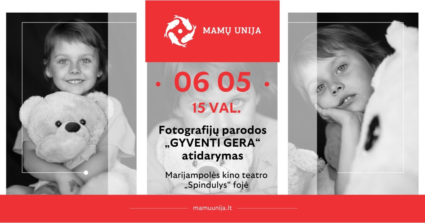 Gabrieliaus Jauniškio fotografijų paroda „Gyventi gera“