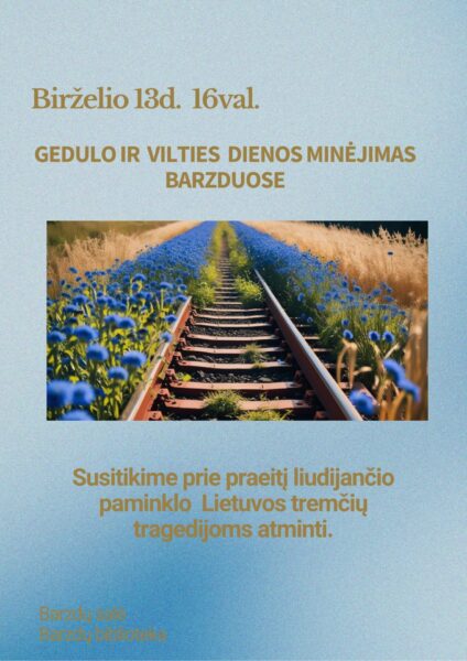 Gedulo ir vilties diena Barzduose