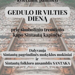 Gedumo ir vilties diena Sintautuose