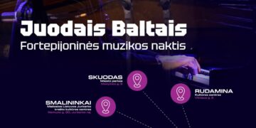 Kultūros nakties programa „Juodais baltais“