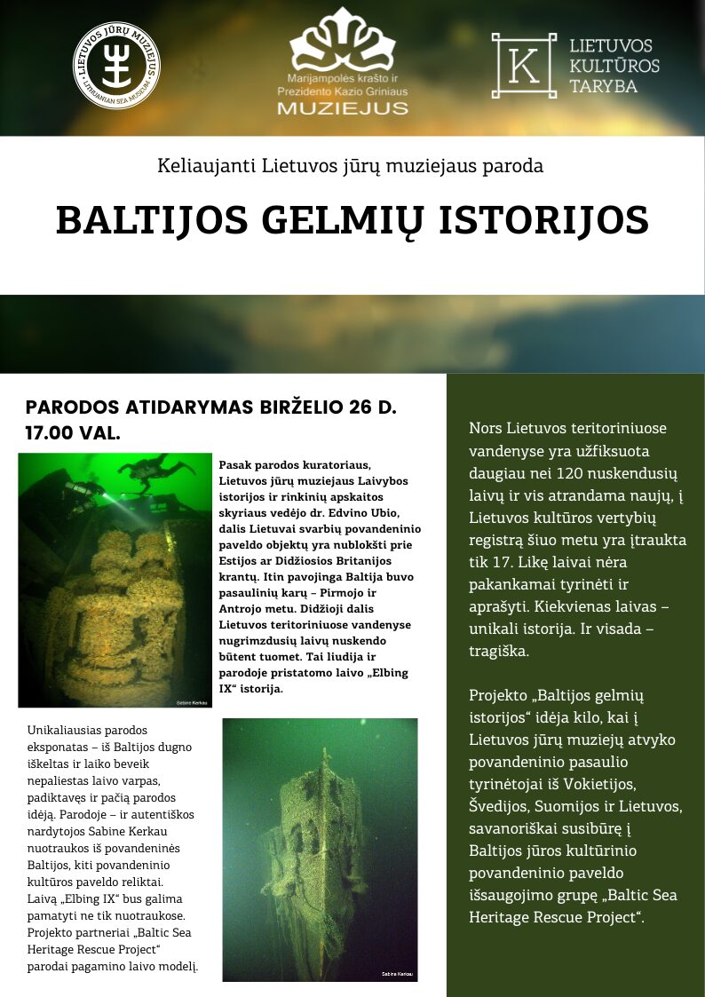 Paroda „Baltijos gelmių istorijos”