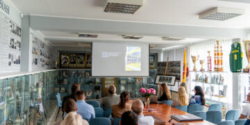 Marijampolės sporto istorijos muziejuje padėkota sporto savaitės organizatoriams ir dalyviams