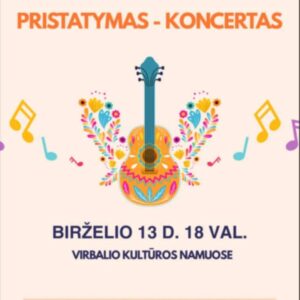Projekto „Spalvotas dainos skrydis“ pristatymas-koncertas