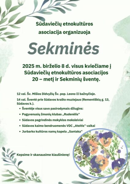 SEKMINĖS