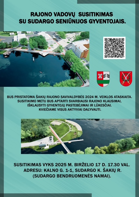 Šakių rajono vadovų susitikimas su Sudargo seniūnijos gyventojais