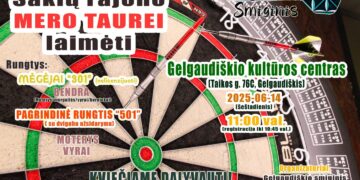 Smiginio turnyras Šakių rajono mero taurei laimėti