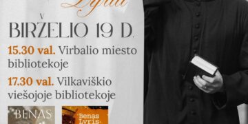 Susitikimas su kunigu, rašytoju, poetu Benu Lyriu