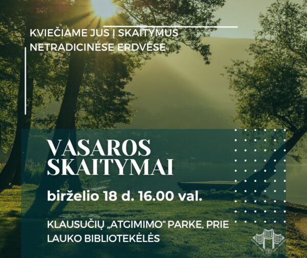 VASAROS SKAITYMAI