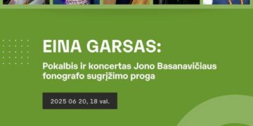 Eina garsas: pokalbis ir koncertas J. Basanavičiaus gimtinėje