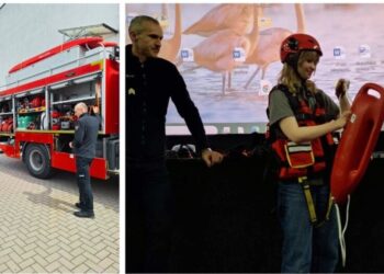 Marijampolėje vyko prevencinis renginys mokiniams „Būk saugus vandenyje“