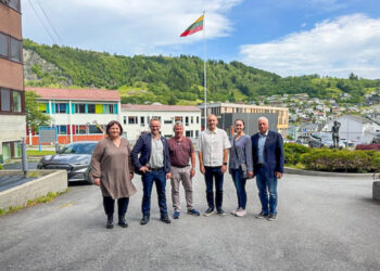 Marijampolės savivaldybės delegacija lankėsi Norvegijos mieste Kvame