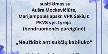 „Neužkibk ant sukčių kabliuko“