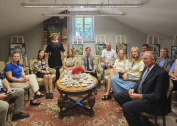 Kidulių dvare surengtas kasmėnesinis seniūnų susisirinkimas