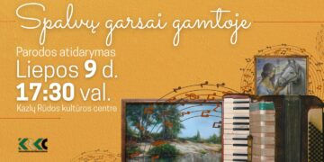 PARODOS ATIDARYMAS „Spalvų garsai gamtoje“