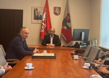 Šakiuose viešėjo LKF prezidentas