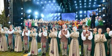 Šakiuose šurmuliavo miesto šventė „Aš myliu Šakius 2025“