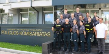 Marijampolės apskrities policija pasipildė naujais pareigūnais
