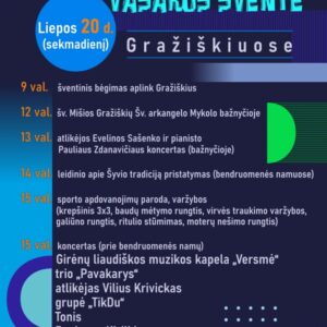 Vasaros šventė Gražiškiuose