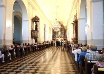 Grigališkojo choralo savaitės dalyvių koncertas Marijapolės bazilikoje