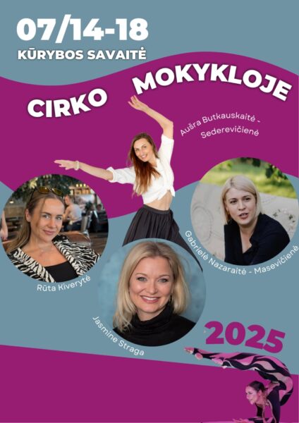 Kūrybos savaitė Šakių cirko mokykloje
