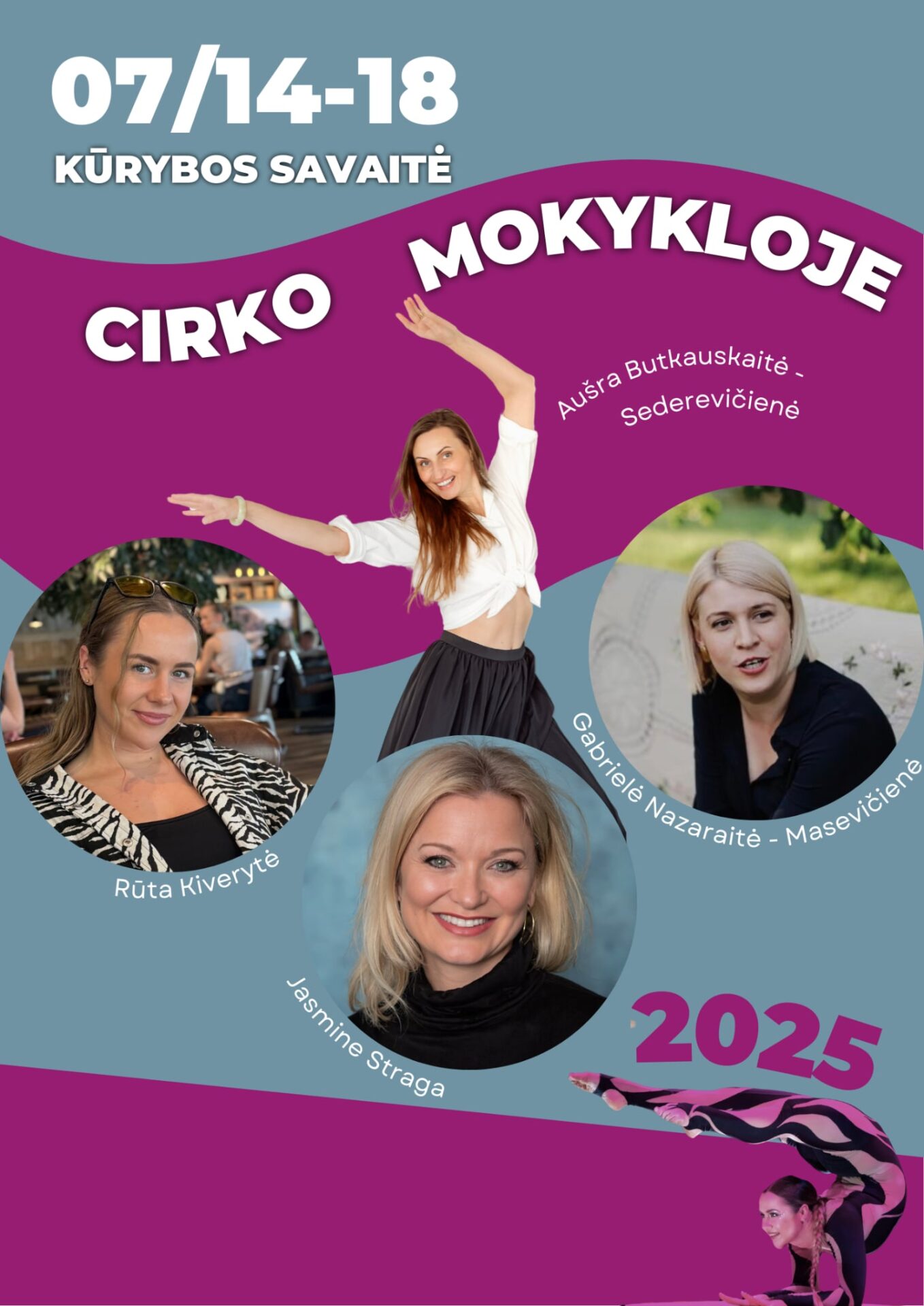 Kūrybos savaitė Šakių cirko mokykloje