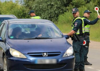 Policijos reidai šalies keliuose liepos mėnesį