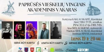 PAPRŪSĖS VIEŠKELIŲ VINGIAIS. AKADEMINIS VAKARAS