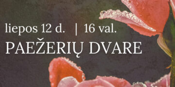 Rožių festivalis Paežerių dvare