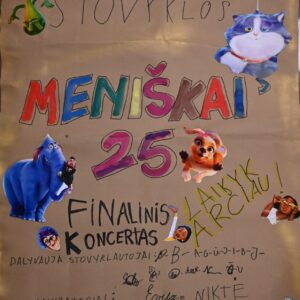 Šakių kultūros centro stovyklos „MENIŠKAI'25“ finalinis koncertas