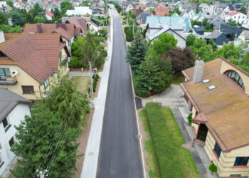 Tvarkinga danga ir nauji šaligatviai – pokyčiai Atgimimo gatvėje