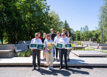 „Žalioji erdvė 2025“ konkursas: dvigubas Marių parko salos triumfas