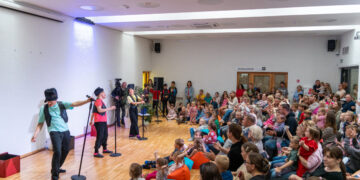 Mažieji skaitytojai susibūrė į „Knygos šventę“