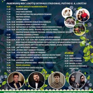 „Mėlynių festivalis“ Lekėčiuose
