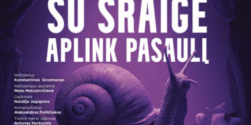 Panevėžio Lėlių vežimo teatro spektaklis „Su sraige aplink pasaulį“
