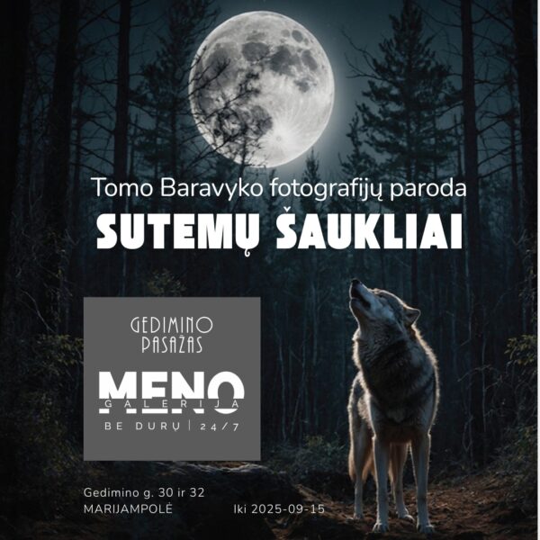 Tomo Baravyko fotografijų paroda „Sutemų šaukliai“