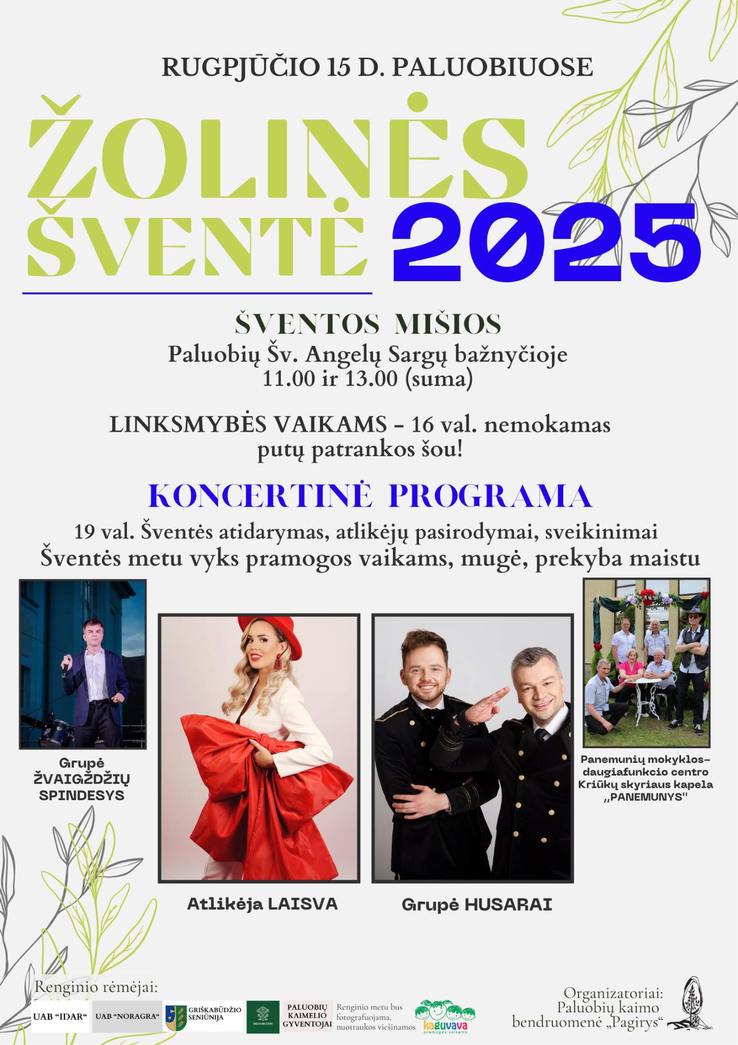 Žolinės 2025 Paluobiuose