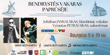 BENDRYSTĖS VAKARAS PAPRŪSĖJE