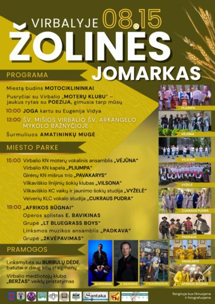 ŽOLINĖS JOMARKAS VIRBALYJE!