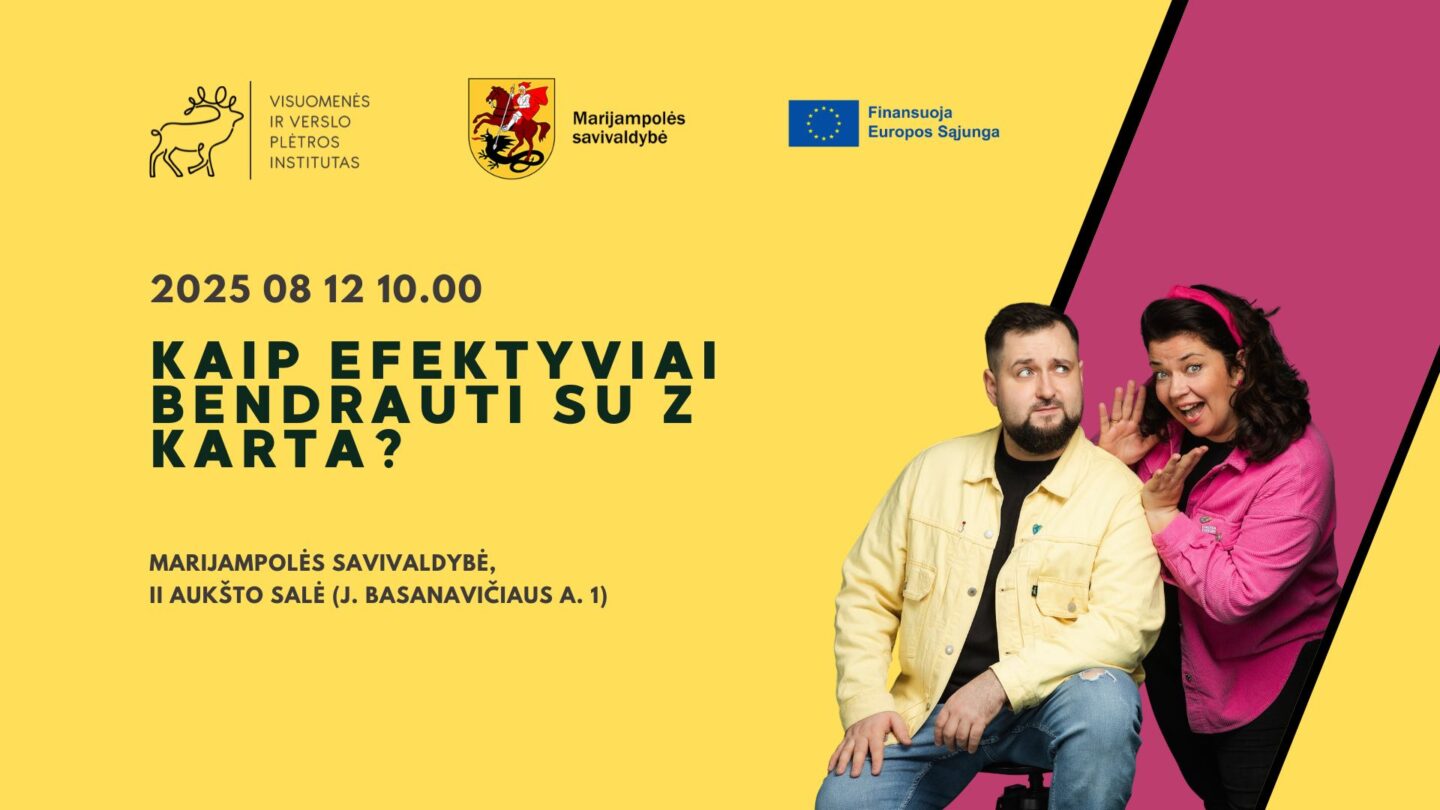 Mokymai „Kaip efektyviai bendrauti su Z karta?“