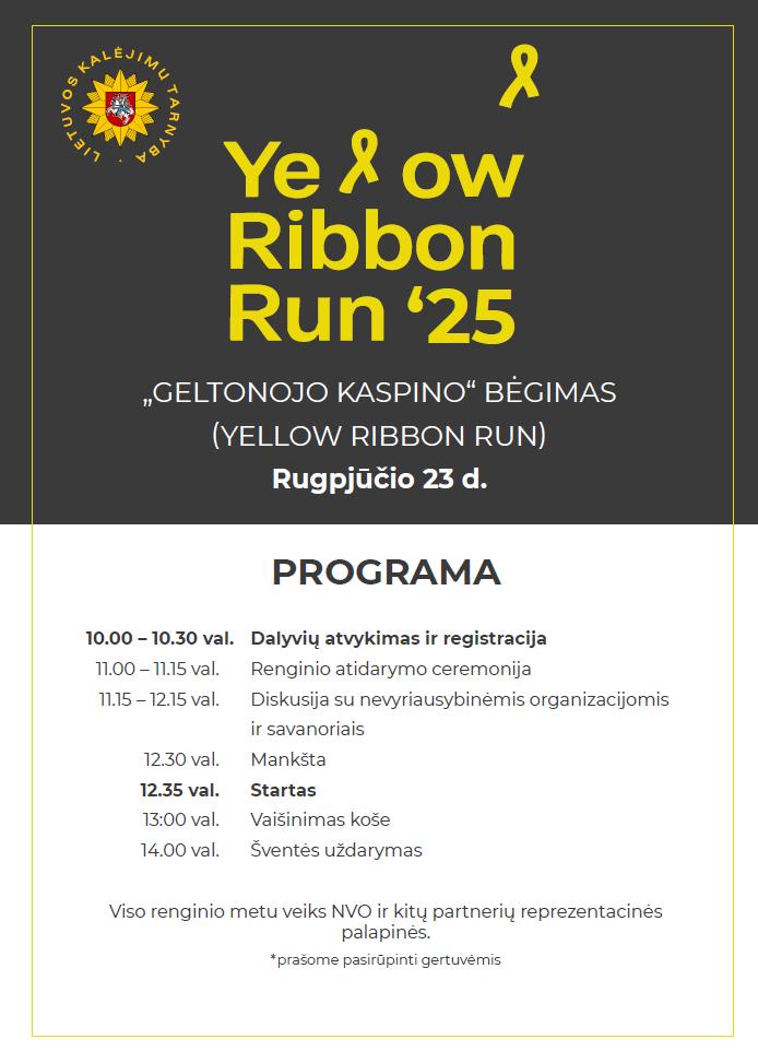 „Geltonojo kaspino“ bėgimas