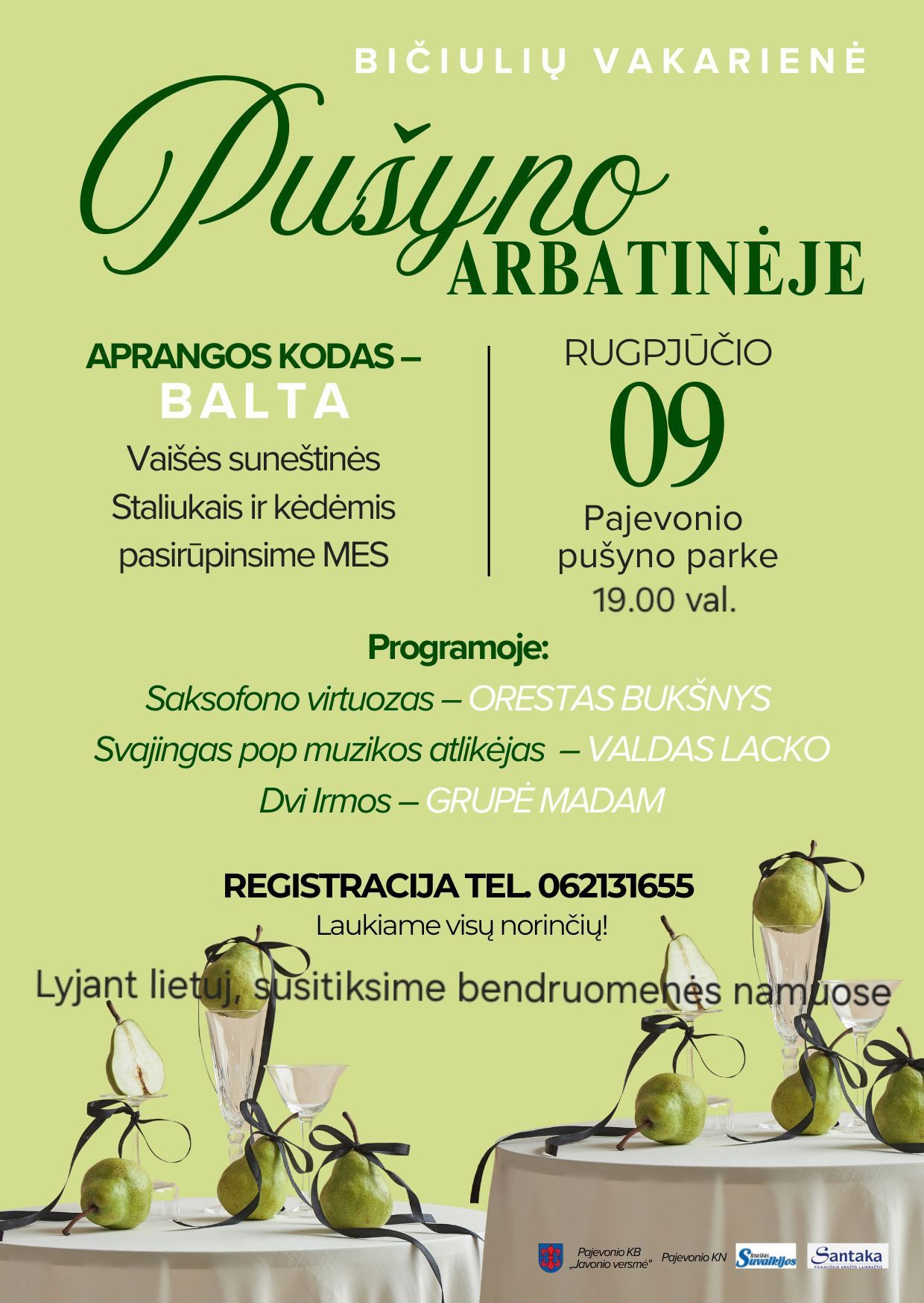 Bičiulių vakarienė „Pušyno arbatinėje“