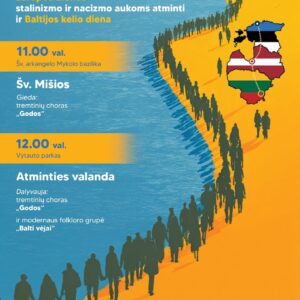 EUROPOS DIENOS STALINIZMO IR NACIZMO AUKOMS ATMINTI IR BALTIJOS KELIO DIENOS MINĖJIMAS