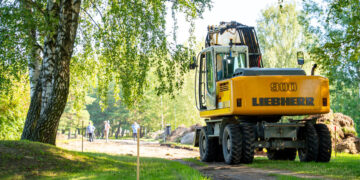 Marijampolėje pradedamas įrengti modernus pėsčiųjų ir dviračių takas palei Šešupę