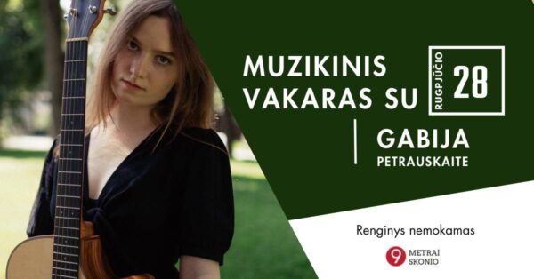 Muzikinis vakaras su Gabija
