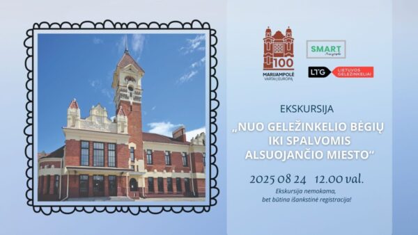Nemokama ekskursija „Nuo geležinkelio bėgių iki spalvomis alsuojančio miesto“