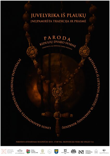 Paroda „Juvelyrika iš plaukų: [ne]pamiršta tradicija ir prasmė"